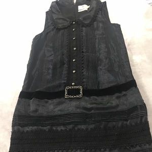Beautiful black dress by Anna sui.